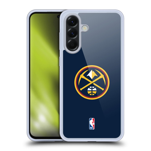 NBA Denver Nuggets Logo Midnight Blue Soft Gel Case for Samsung Galaxy A56 5G