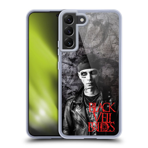 Black Veil Brides Band Members Andy Soft Gel Case for Samsung Galaxy S22+ 5G & MagSafe
