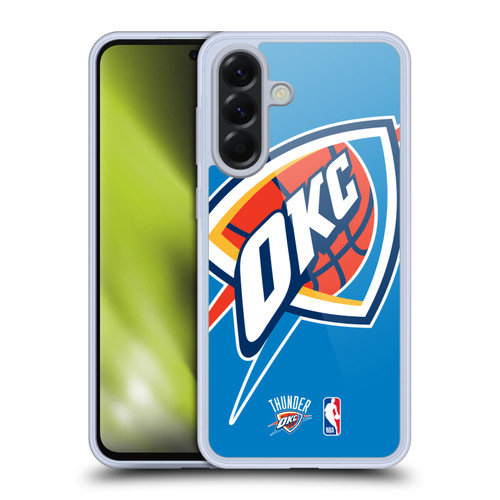 NBA Oklahoma City Thunder Logo Oversized Soft Gel Case for Samsung Galaxy A56 5G