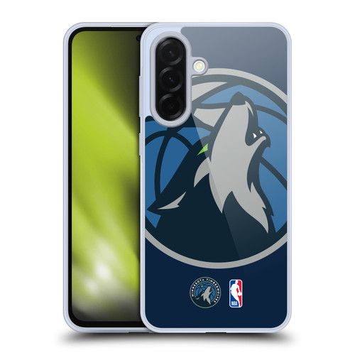 NBA Minnesota Timberwolves Logo Oversized Soft Gel Case for Samsung Galaxy A36 5G
