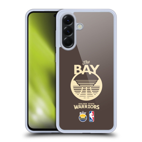 NBA Golden State Warriors Logo Brown Design Soft Gel Case for Samsung Galaxy A56 5G