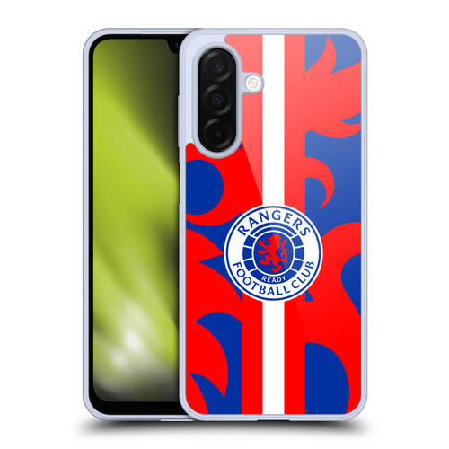 Rangers FC Crest Lion Rampant Pattern Soft Gel Case for Samsung Galaxy A26 5G