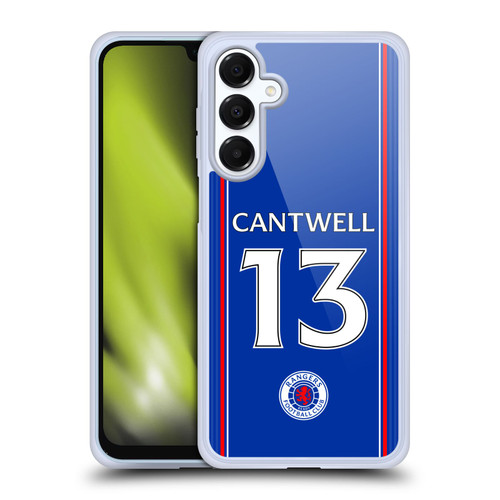 Rangers FC 2023/24 Players Home Kit Todd Cantwell Soft Gel Case for Samsung Galaxy A16 5G & MagSafe