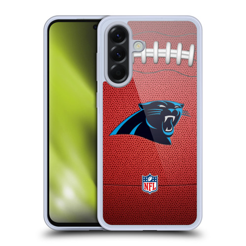 NFL Carolina Panthers Graphics Football Soft Gel Case for Samsung Galaxy A56 5G