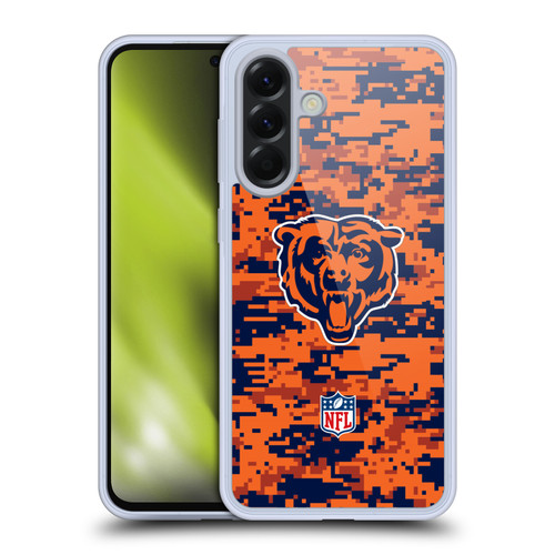 NFL Chicago Bears Graphics Digital Camouflage Soft Gel Case for Samsung Galaxy A56 5G