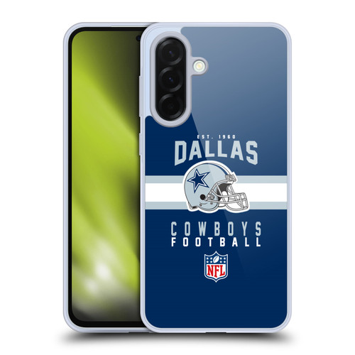 NFL Dallas Cowboys Graphics Helmet Typography Soft Gel Case for Samsung Galaxy A36 5G