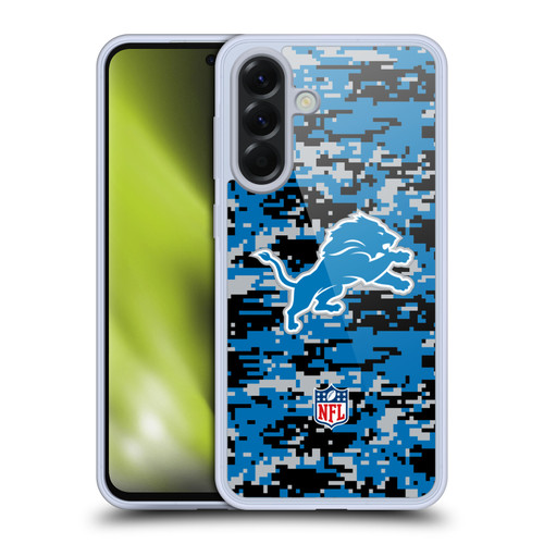 NFL Detroit Lions Graphics Digital Camouflage Soft Gel Case for Samsung Galaxy A56 5G