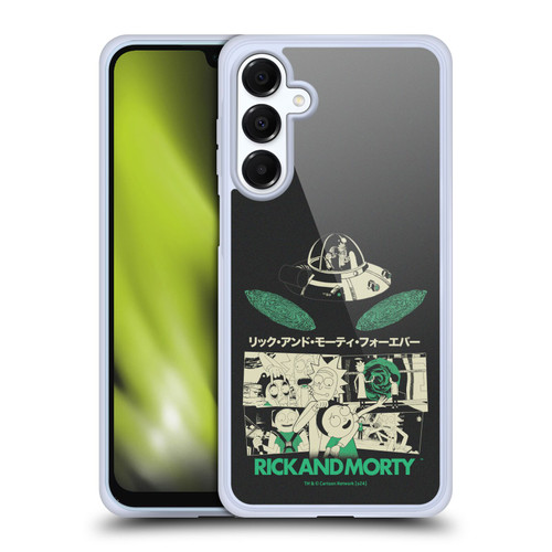 Rick And Morty Duo Graphics Portals Soft Gel Case for Samsung Galaxy A16 5G & MagSafe