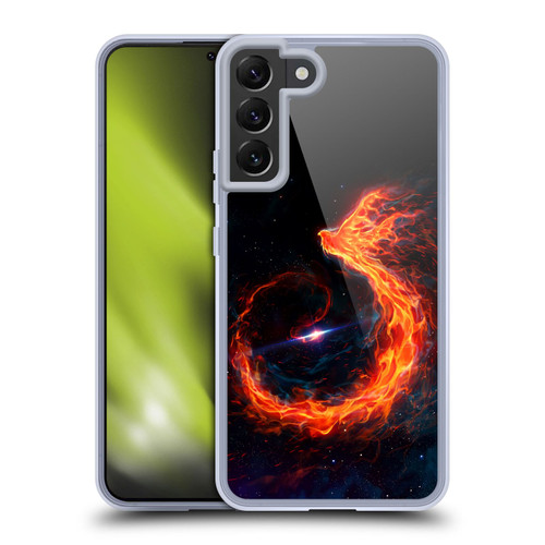 Christos Karapanos Phoenix Out Of Space Soft Gel Case for Samsung Galaxy S22+ 5G & MagSafe