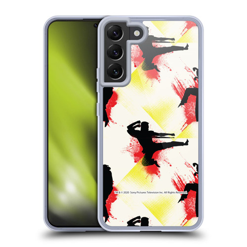 Cobra Kai Graphics Kick Pattern Soft Gel Case for Samsung Galaxy S22+ 5G & MagSafe