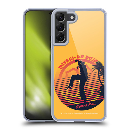 Cobra Kai Key Art Miyagi Do Logo Soft Gel Case for Samsung Galaxy S22+ 5G & MagSafe