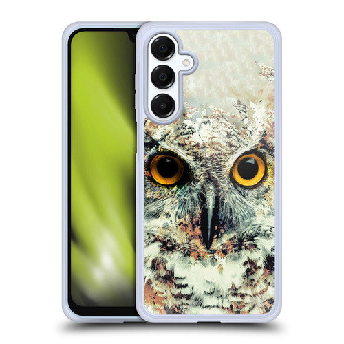 Riza Peker Animals Owl II Soft Gel Case for Samsung Galaxy A16 5G & MagSafe
