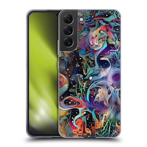 Cosmo18 Jupiter Fantasy Decorative Soft Gel Case for Samsung Galaxy S22+ 5G & MagSafe