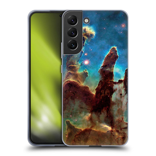 Cosmo18 Space 2 Nebula's Pillars Soft Gel Case for Samsung Galaxy S22+ 5G & MagSafe