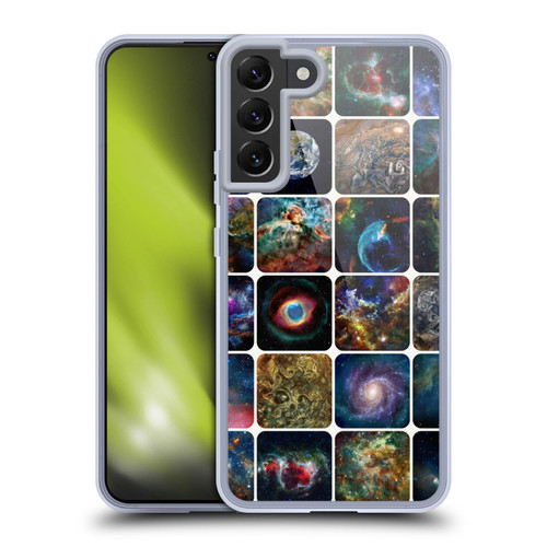 Cosmo18 Space The Amazing Universe Soft Gel Case for Samsung Galaxy S22+ 5G & MagSafe
