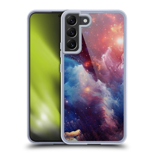 Cosmo18 Space Mysterious Space Soft Gel Case for Samsung Galaxy S22+ 5G & MagSafe