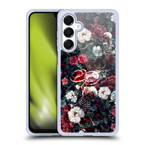 Riza Peker Skulls 9 Skeletal Bloom Soft Gel Case for Samsung Galaxy A16 5G & MagSafe