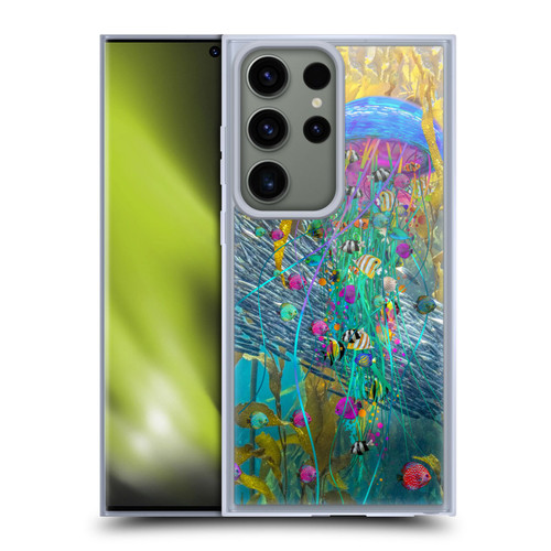 Dave Loblaw Jellyfish Jellyfish Kelp Field Soft Gel Case for Samsung Galaxy S23 Ultra 5G & MagSafe