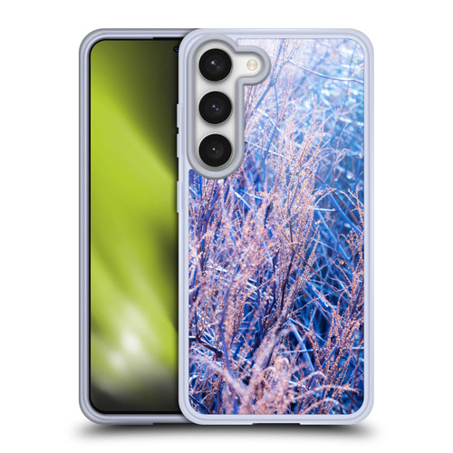 Dorit Fuhg Mystic Nature Frozen Grass Soft Gel Case for Samsung Galaxy S23 5G & MagSafe