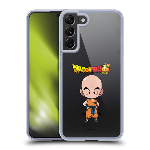 Dragon Ball Super Characters Krillin Soft Gel Case for Samsung Galaxy S22+ 5G & MagSafe