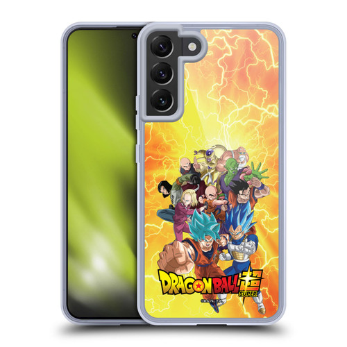 Dragon Ball Super Universe Survival Arc Universe 7 Group Soft Gel Case for Samsung Galaxy S22+ 5G & MagSafe