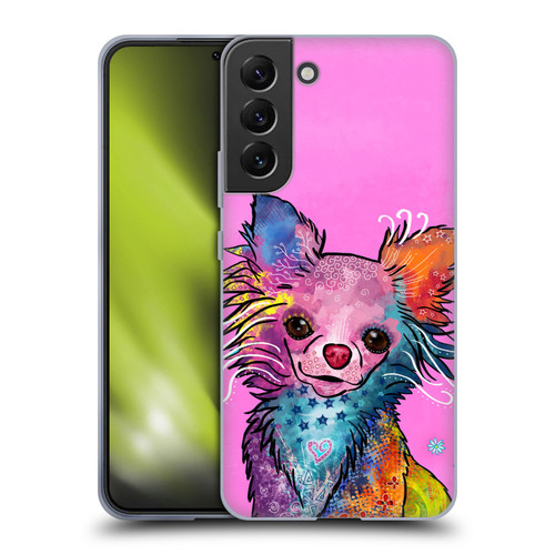 Duirwaigh Animals Chihuahua Dog Soft Gel Case for Samsung Galaxy S22+ 5G & MagSafe
