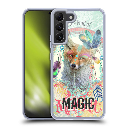 Duirwaigh Boho Animals Fox Soft Gel Case for Samsung Galaxy S22+ 5G & MagSafe