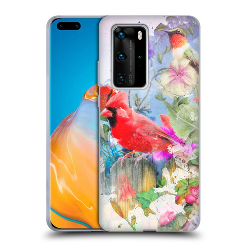 Aimee Stewart Assorted Designs Birds And Bloom Soft Gel Case for Huawei P40 Pro / P40 Pro Plus 5G