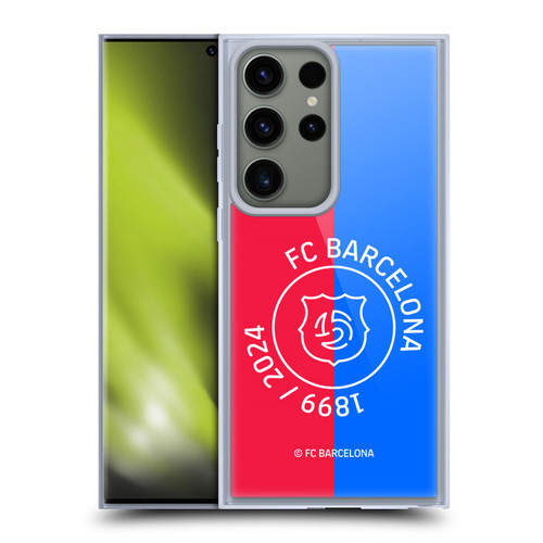 FC Barcelona 125th Anniversary Red & Blue Soft Gel Case for Samsung Galaxy S23 Ultra 5G & MagSafe