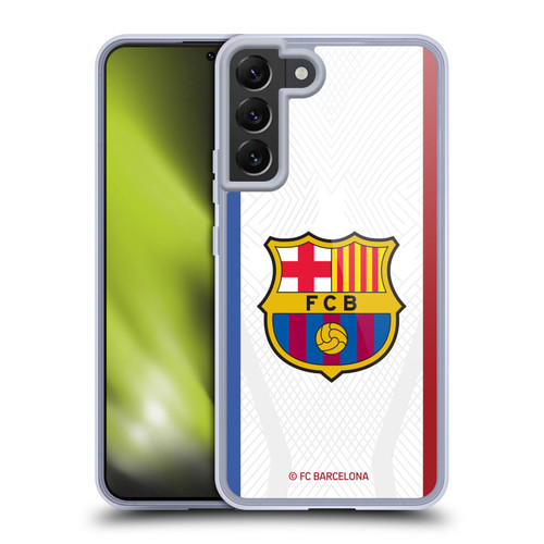 FC Barcelona 2023/24 Crest Kit Away Soft Gel Case for Samsung Galaxy S22+ 5G & MagSafe