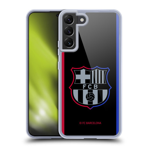 FC Barcelona 2024/25 Crest Kit Away Soft Gel Case for Samsung Galaxy S22+ 5G & MagSafe
