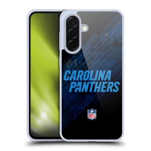 NFL Carolina Panthers Logo Blur Soft Gel Case for Samsung Galaxy A36 5G
