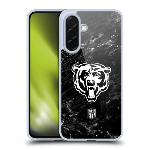NFL Chicago Bears Artwork Marble Soft Gel Case for Samsung Galaxy A36 5G