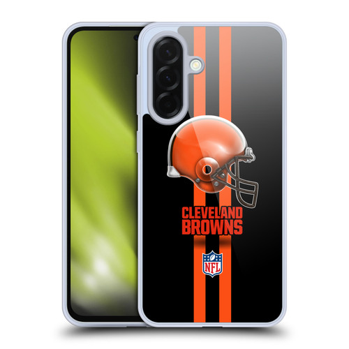 NFL Cleveland Browns Logo Helmet Soft Gel Case for Samsung Galaxy A36 5G