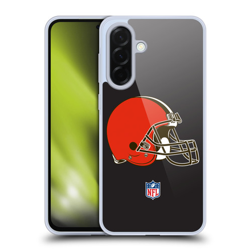 NFL Cleveland Browns Logo Plain Soft Gel Case for Samsung Galaxy A36 5G