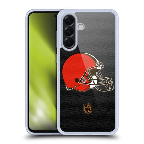 NFL Cleveland Browns Logo Football Soft Gel Case for Samsung Galaxy A56 5G