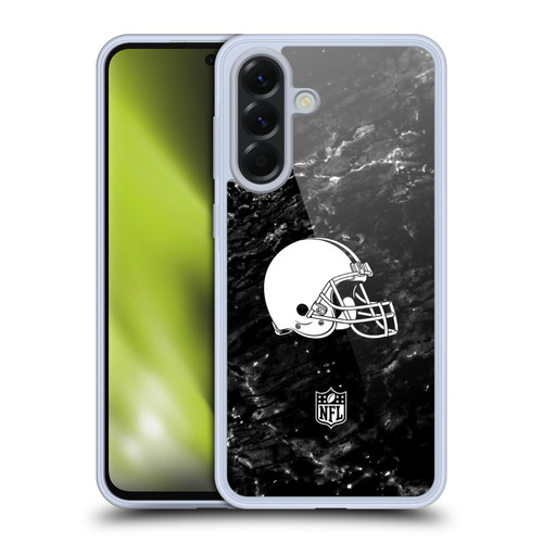 NFL Cleveland Browns Artwork Marble Soft Gel Case for Samsung Galaxy A56 5G