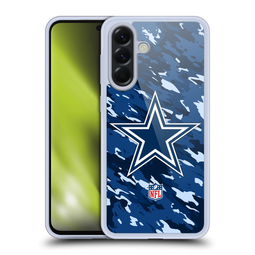 NFL Dallas Cowboys Logo Camou Soft Gel Case for Samsung Galaxy A56 5G