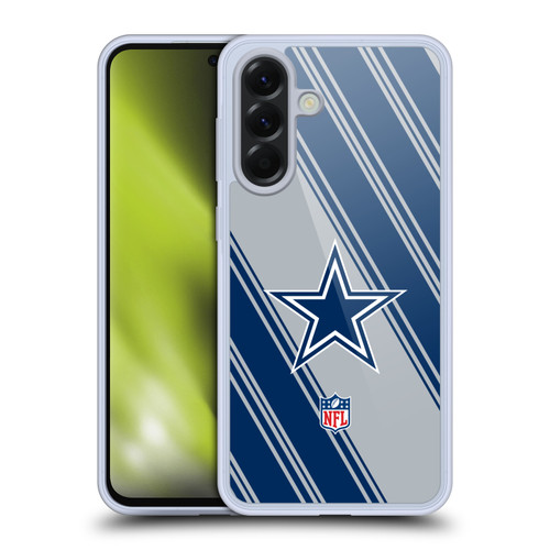 NFL Dallas Cowboys Artwork Stripes Soft Gel Case for Samsung Galaxy A56 5G