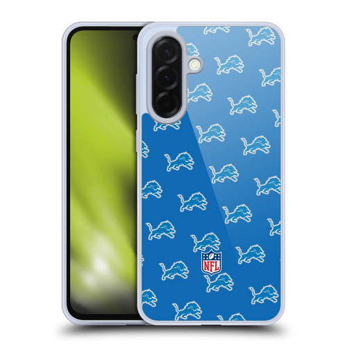 NFL Detroit Lions Artwork Patterns Soft Gel Case for Samsung Galaxy A36 5G