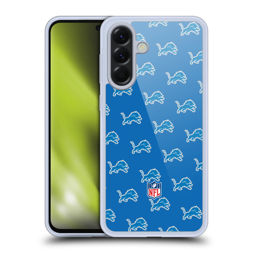 NFL Detroit Lions Artwork Patterns Soft Gel Case for Samsung Galaxy A56 5G