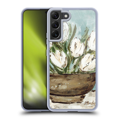 Haley Bush Floral Painting Tulip Bowl Soft Gel Case for Samsung Galaxy S22+ 5G & MagSafe