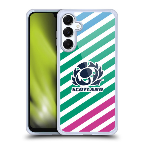 Scotland Rugby Graphics Lines Soft Gel Case for Samsung Galaxy A16 5G & MagSafe
