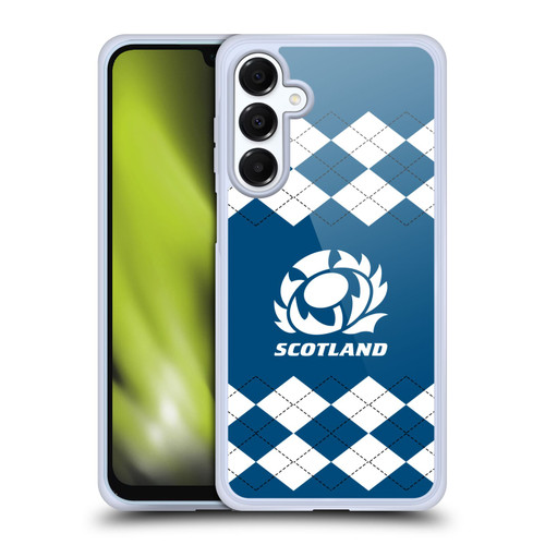 Scotland Rugby Logo 2 Argyle Soft Gel Case for Samsung Galaxy A16 5G & MagSafe