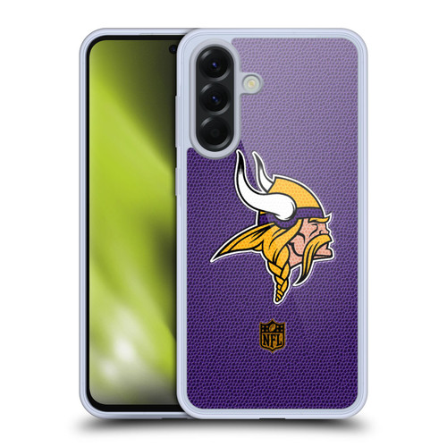 NFL Minnesota Vikings Logo Football Soft Gel Case for Samsung Galaxy A56 5G