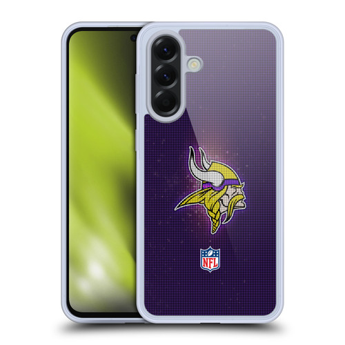 NFL Minnesota Vikings Artwork LED Soft Gel Case for Samsung Galaxy A56 5G