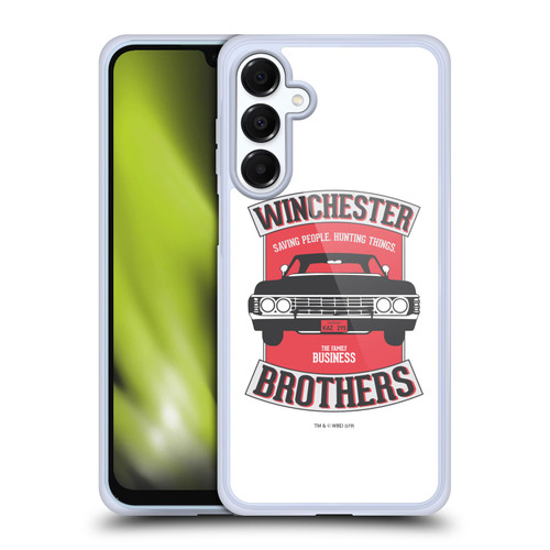 Supernatural Vectors Winchester Brothers 2 Soft Gel Case for Samsung Galaxy A16 5G & MagSafe