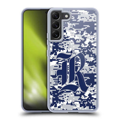 Rice University Rice University Digital Camouflage Soft Gel Case for Samsung Galaxy S22+ 5G & MagSafe