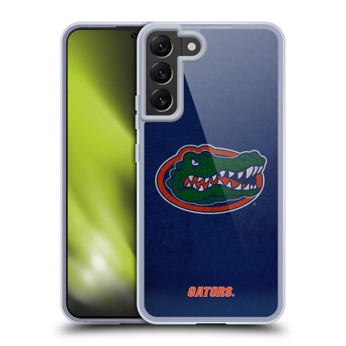 University Of Florida UF University Of Florida Distressed Look Soft Gel Case for Samsung Galaxy S22+ 5G & MagSafe