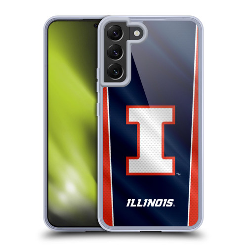 University Of Illinois U Of I University Of Illinois Banner Soft Gel Case for Samsung Galaxy S22+ 5G & MagSafe